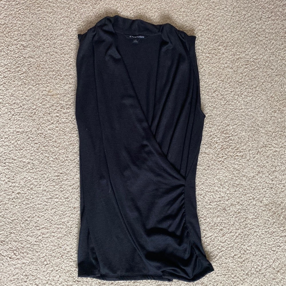 Knit ruched top